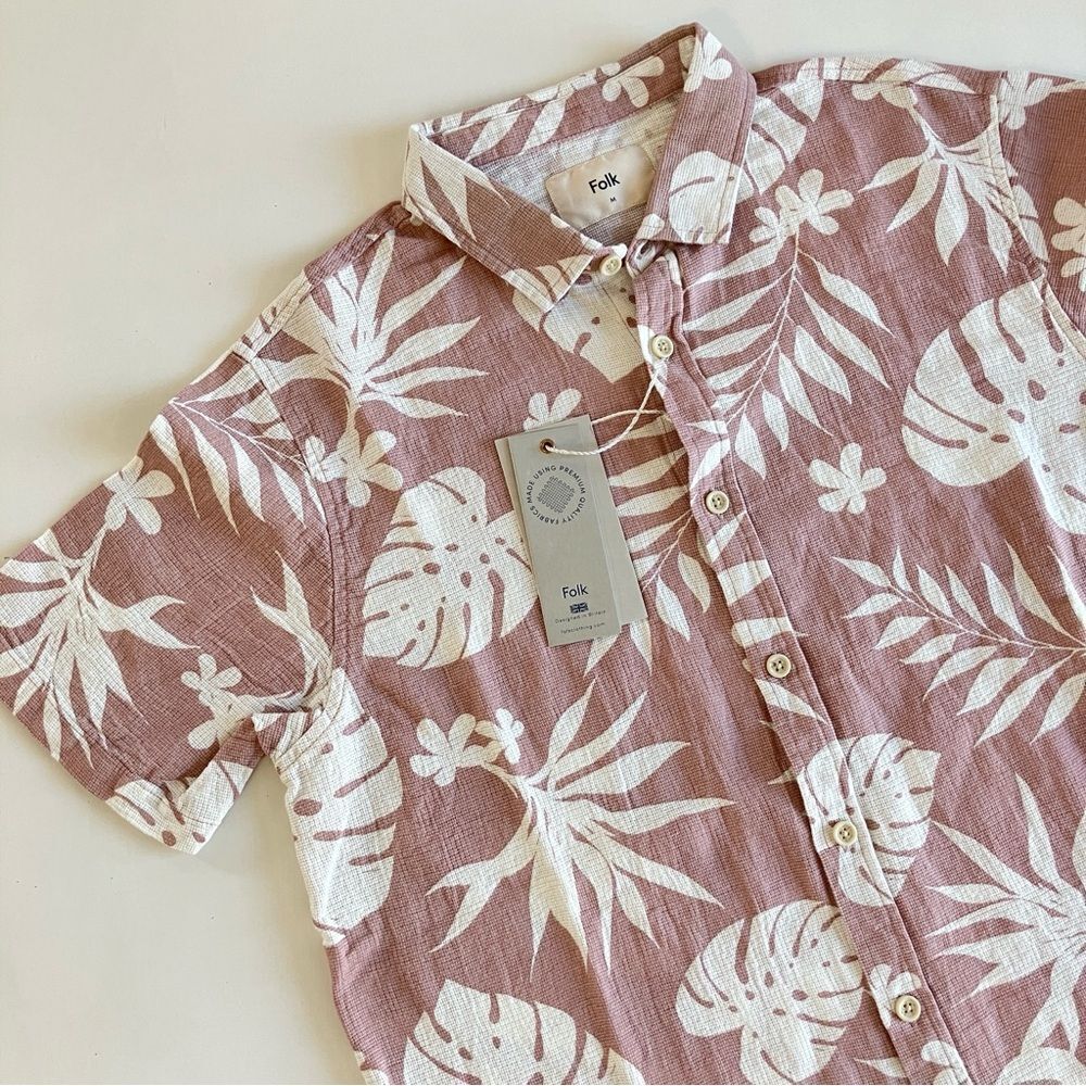 Folk Tropical Camp Shirt*